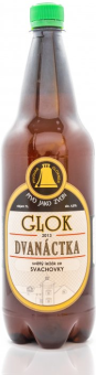 Pivo světlý ležák 12° Glok Pivovar Glokner