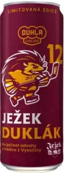 Pivo světlý ležák 12° Ježek Duklák Pivovar Dukla