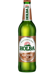 Pivo světlý ležák 12° Keprník Holba