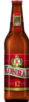 Pivo světlý ležák 12° Konrad