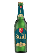 Pivo světlý ležák 12° Štatl Starobrno