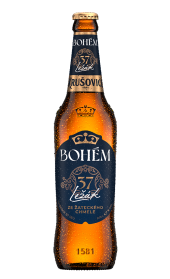 Pivo světlý ležák Bohém Krušovice