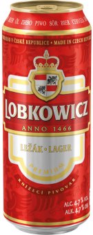 Pivo světlý ležák Lobkowicz