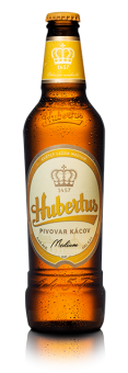 Pivo světlý ležák Medium Pivovar Hubertus