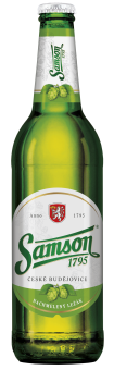 Pivo světlý ležák nachmelený Samson