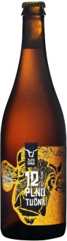 Pivo světlý ležák nefiltrovaný Plnotučná 12° Zlatá kráva