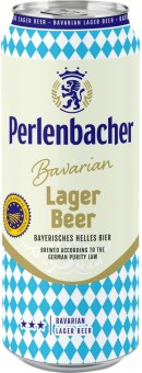 Pivo světlý ležák Perlenbacher