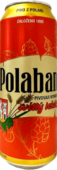 Pivo světlý ležák Polaban