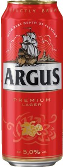 Pivo světlý ležák Premium Argus