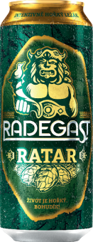Pivo světlý ležák Ratar Radegast