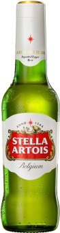 Pivo světlý ležák Stella Artois