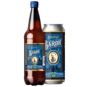 Pivo světlý ležák Strážský Baron 13°  Pivovar Stráž