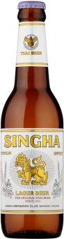 Pivo světlý ležák thajské Singha