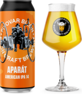 Pivo světlý speciál 14° Aparát IPA Pivovar Bizon