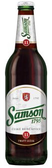 Pivo tmavý ležák 11° Samson