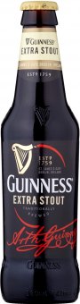 Pivo tmavý ležák Extra Stout Guinness