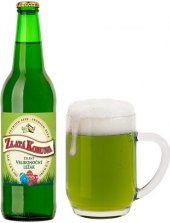 Pivo zelený velikonoční ležák Zlatá Koruna