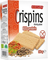 Plátky křehké bio protein Crispins Extrudo