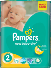 Pleny dětské Pampers New Baby Dry