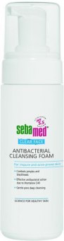 Pleťová antibakteriální čistící pěna Sebamed