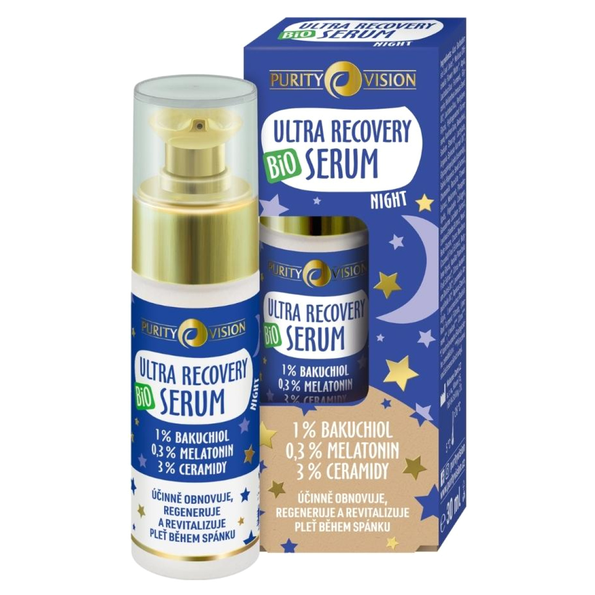 Pleťové sérum Ultra recovery bio Purity Vision levně | Kupi.cz