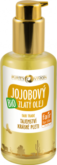Pleťový bio jojobový zlatý olej Purity Vision