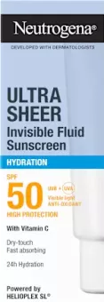 Pleťový fluid SPF 50 Ultra Sheer Neutrogena