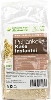 Pohanková instantní kaše bez lepku Kukuřičný mlýn Mrzkovice