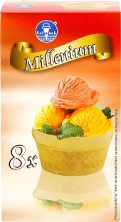 Pohárky na zmrzliny Millenium Soforek
