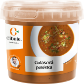 Polévka gulášová Cibule.