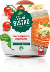 Polévka krémová tomatová Albert Fresh Bistro