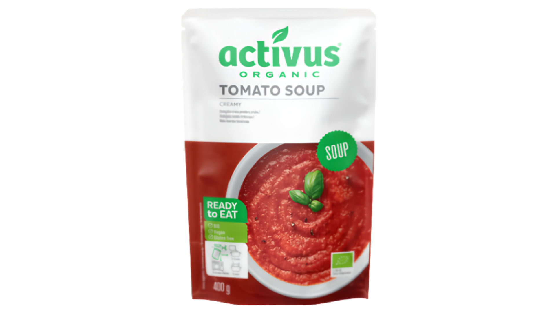 Polévka rajčatová krémová organic Activus levně | Kupi.cz