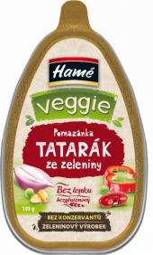 Pomazánka zeleninový tatarák Hamé