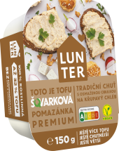 Pomazánky tofu Lunter