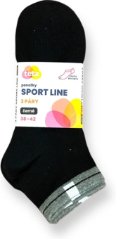 Ponožky sportovní nízké Teta
