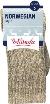 Ponožky vlněné Norwegian Bellinda