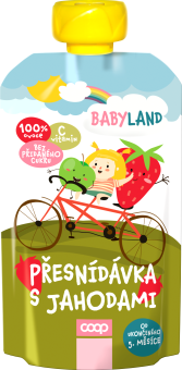 Přesnídávka ovocná kapsička Babyland