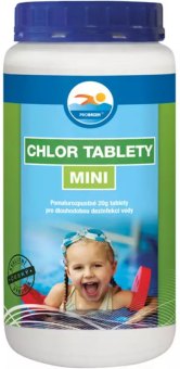Přípravek do bazénu Chlor tablety mini Probazen