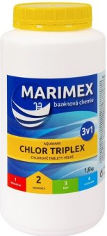 Přípravek do bazénu Chlor triplex 3v1 Marimex