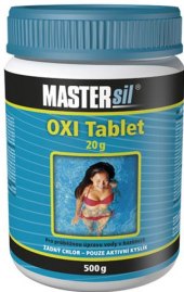 Přípravek do bazénu OXI tablety Mastersil