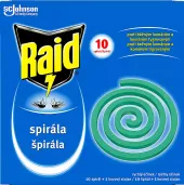 Přípravek proti komárům spirála Raid