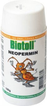 Přípravek proti mravencům prášek Neopermin Biotoll