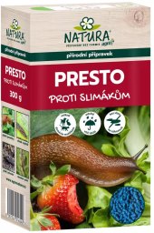 Přípravek proti slimákům Natura Presto