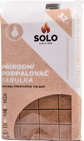 Přírodní podpalovač tabulka Solo