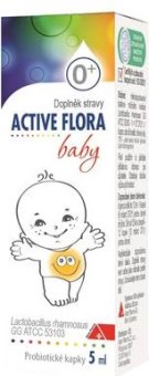 Probiotika kapky pro děti Active Flora
