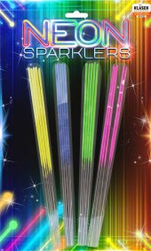 Prskavky Neon Sparkles Klasek