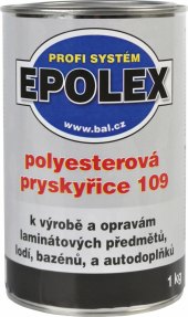 Pryskyřice polyesterová + iniciátor Epolex