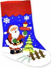 Vánoční ponožka na dárky