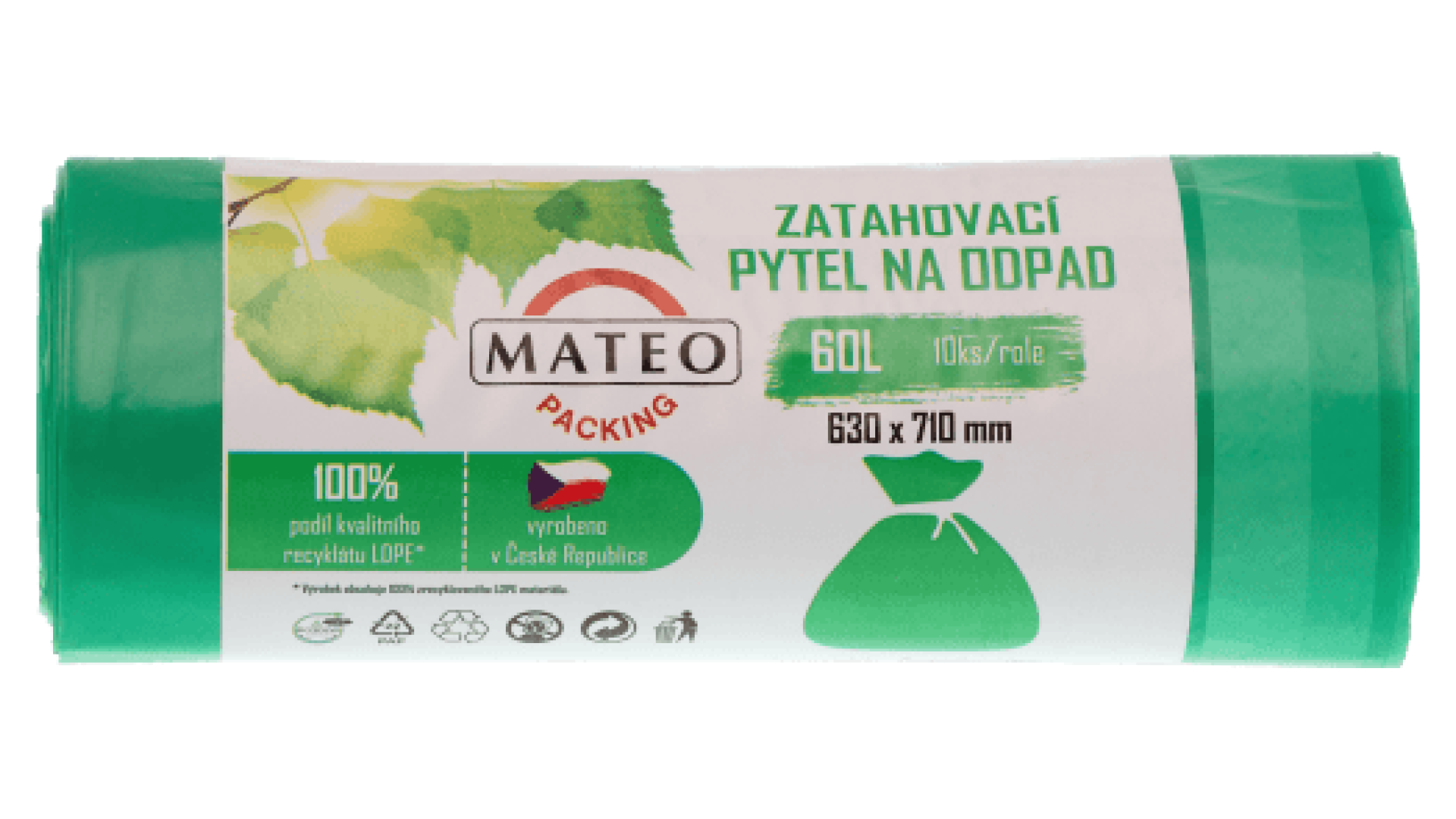 Pytle na odpadky 60 l Mateo levně | Kupi.cz
