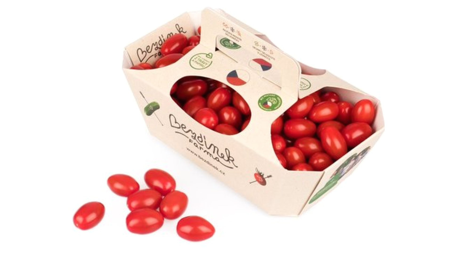 Rajčata cherry Farma Bezdínek levně | Kupi.cz